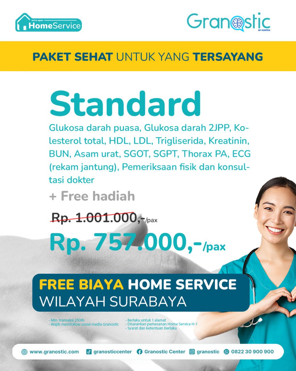 Paket Standart Medical Check Up 