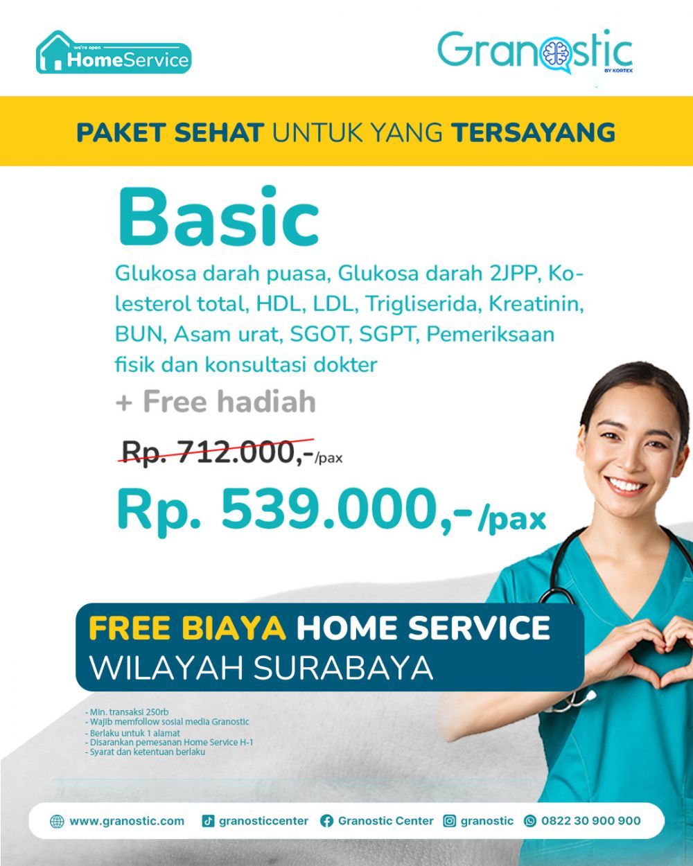 Paket Basic Medical Check Up 