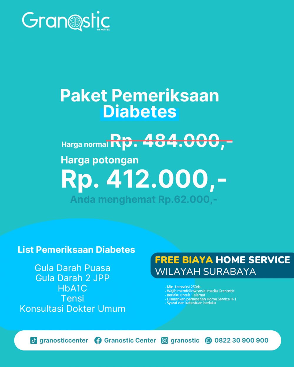 Paket Pemeriksaan Penyakit : Diabetes