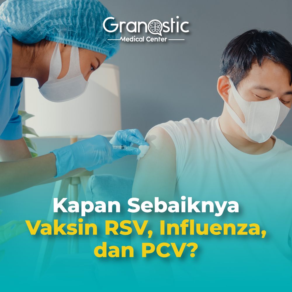 Kapan Sebaiknya Vaksin RSV, Influenza, dan PCV?