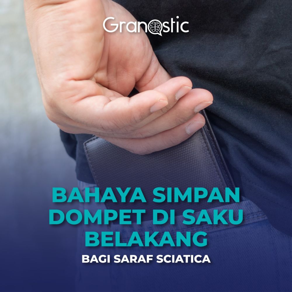 Bahaya Simpan Dompet di Saku Belakang bagi Saraf Sciatica