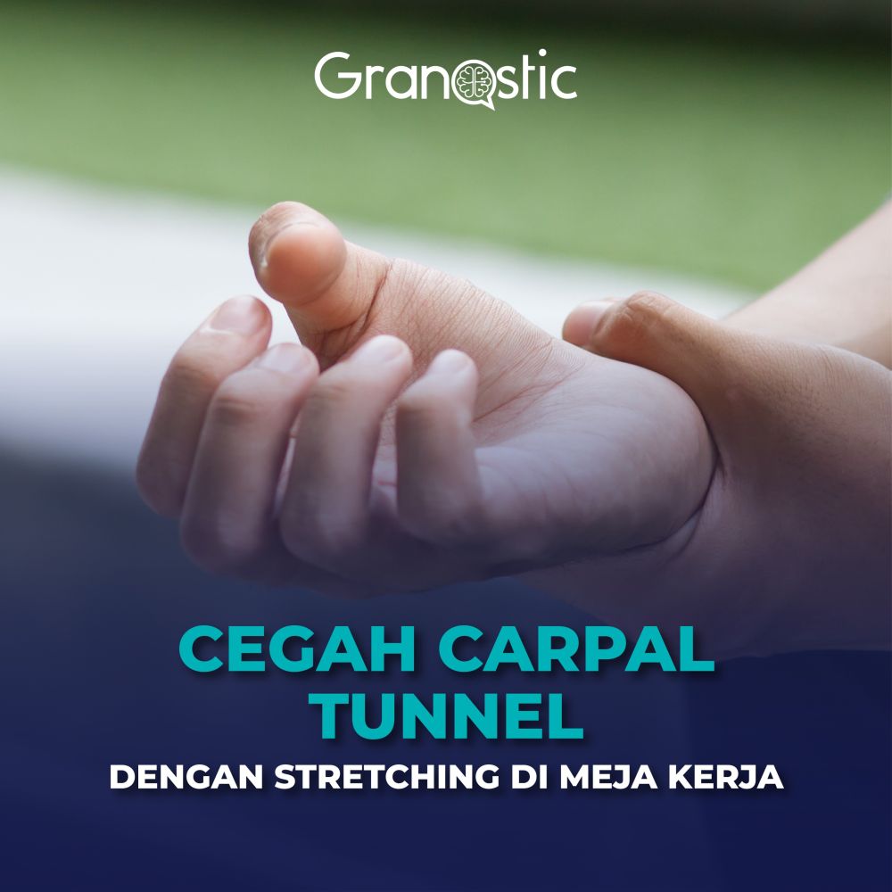 Cegah Carpal Tunnel dengan Stretching di Meja Kerja