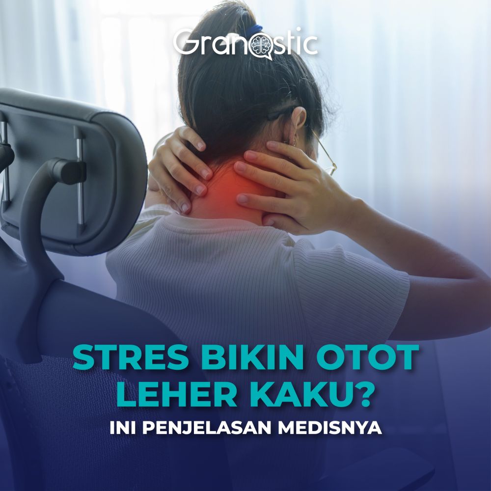 Stres Bikin Otot Leher Kaku? Ini Penjelasan Medisnya